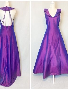 Purple Pelicana Gown Size L - fits a size 12